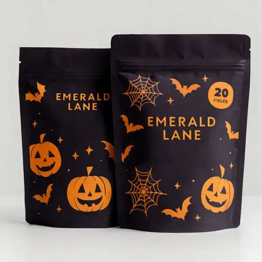 Halloween Mylar Bags